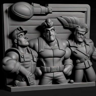 3D модель Гра Gunstar Heroes (STL)